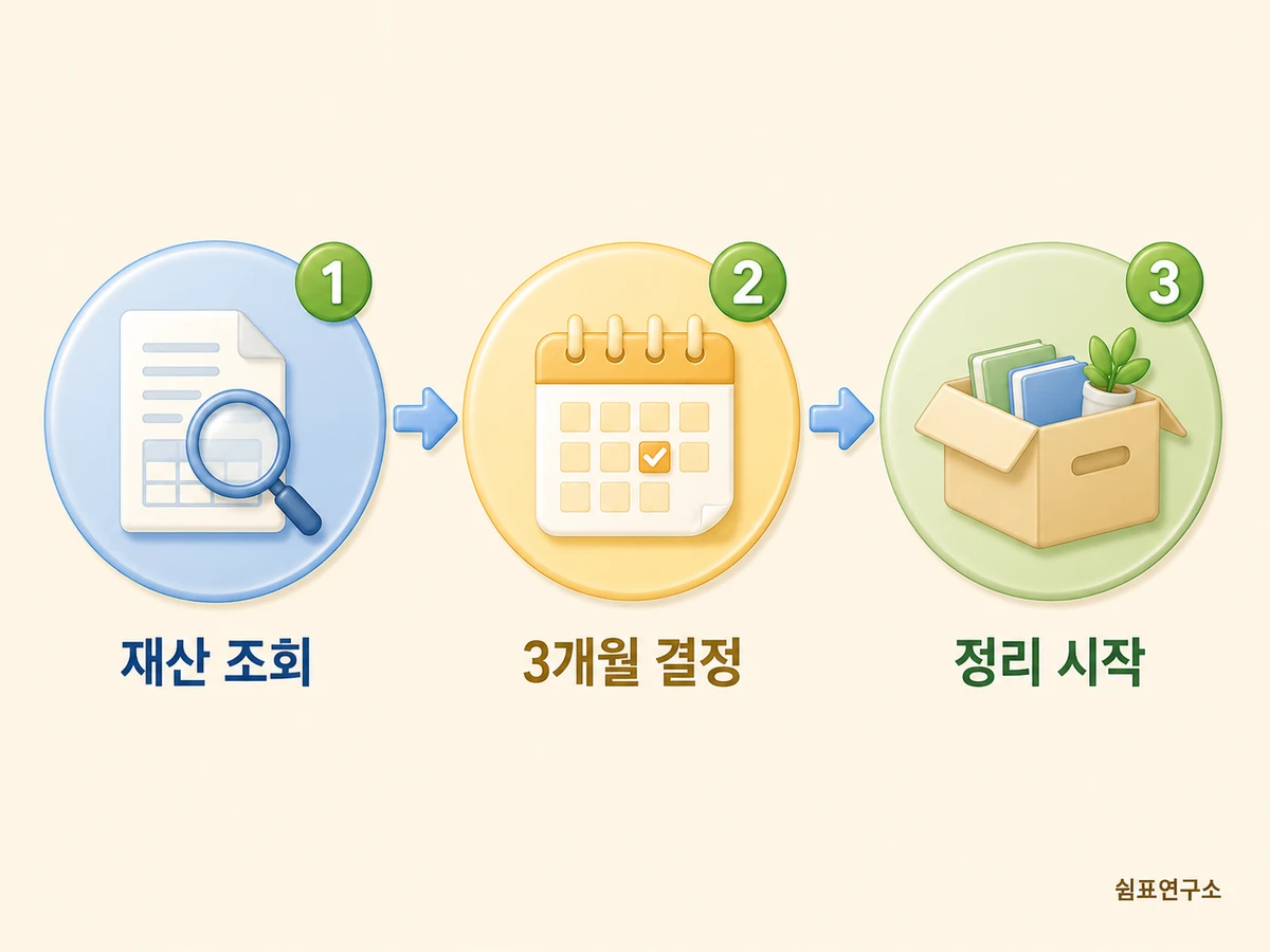 유품 정리, 먼저 손대면 안 되는 이유 (순서가 있습니다)