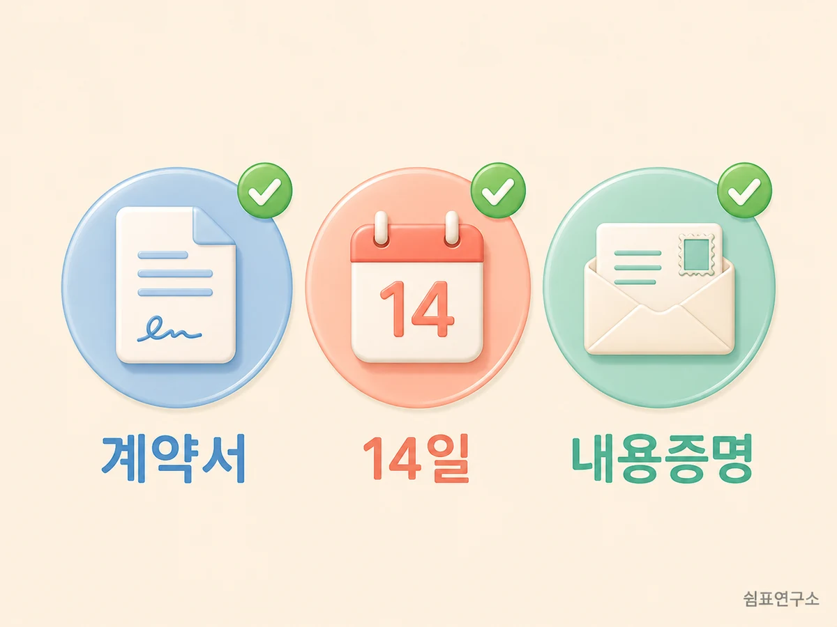 방문판매 청약철회, 계약서에 안 된다고 써 있어도 됩니다